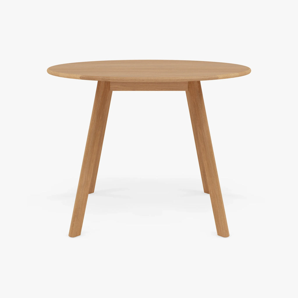 Magnus Dining Table Round 100cm Diameter Solid American Oak