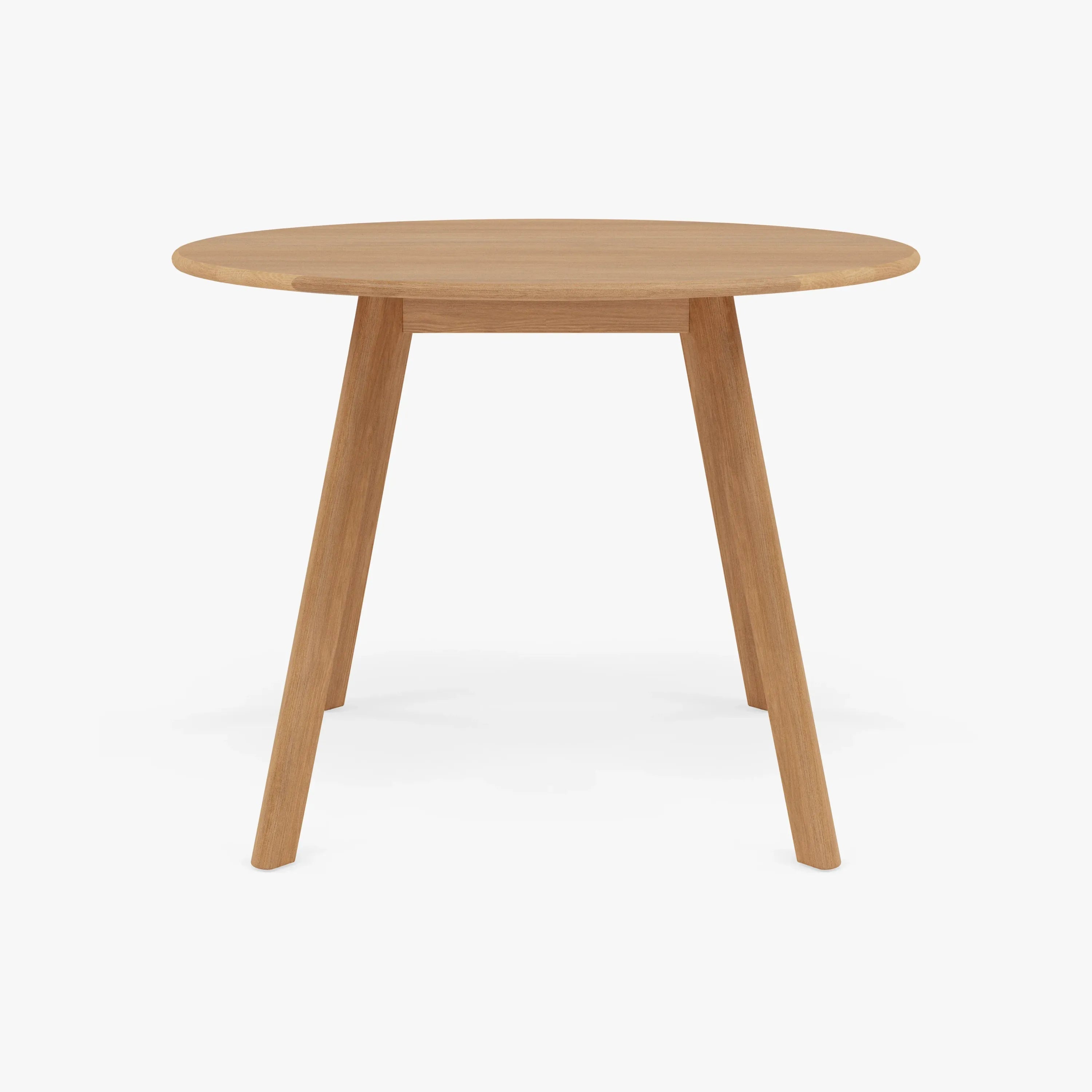 Magnus Dining Table Round 100cm Diameter Solid American Oak