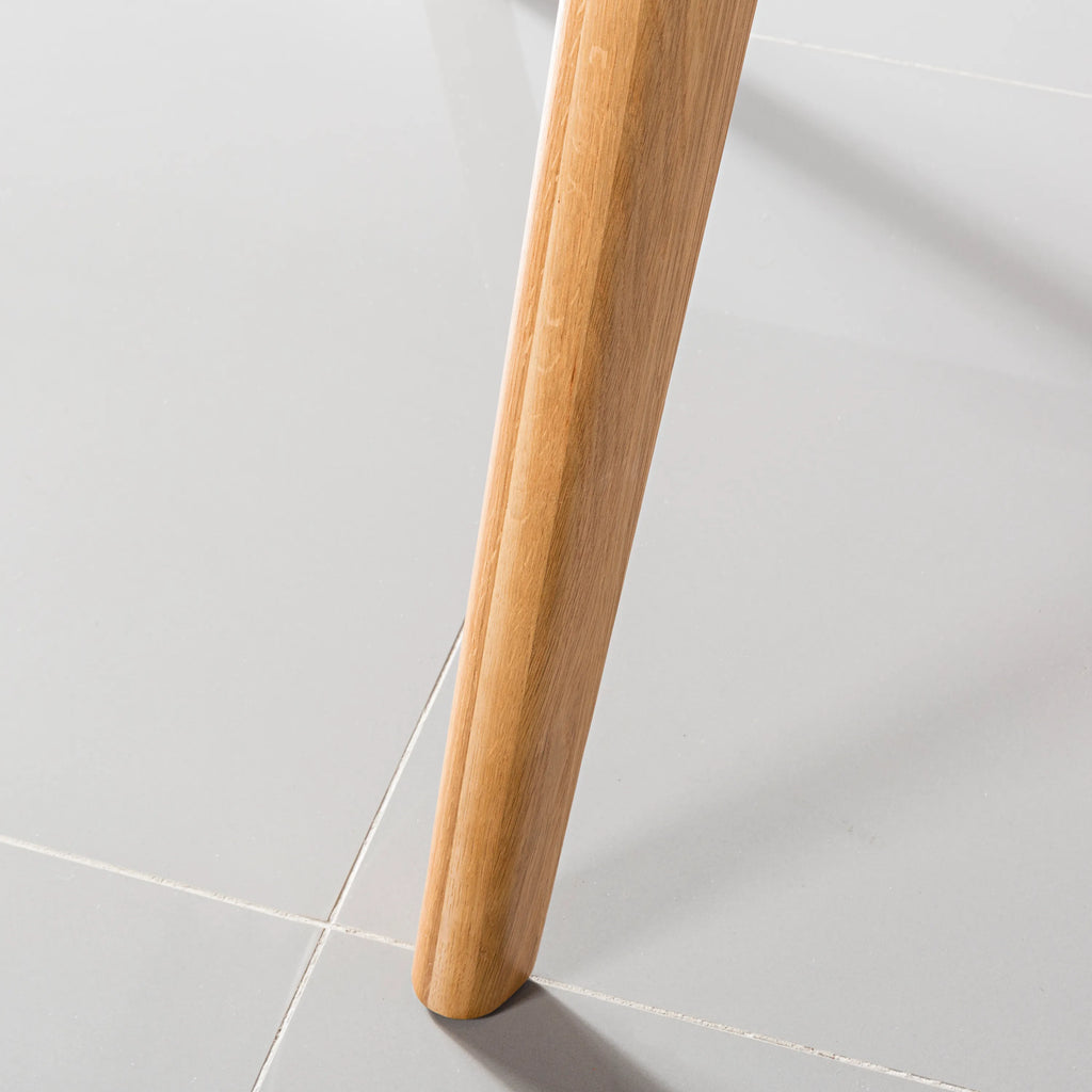 Magnus Dining Table Round 100cm Diameter Solid American Oak