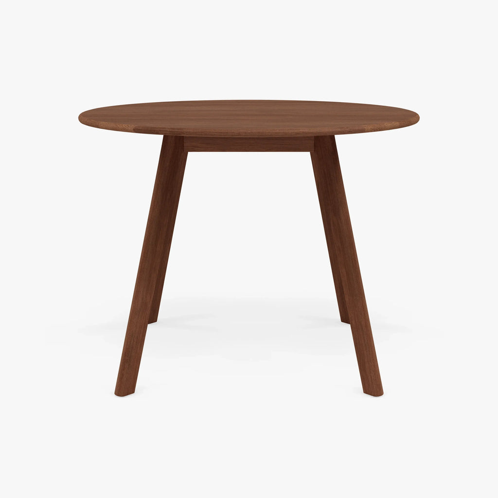 Magnus Dining Table Round 100cm Diameter Solid American Walnut