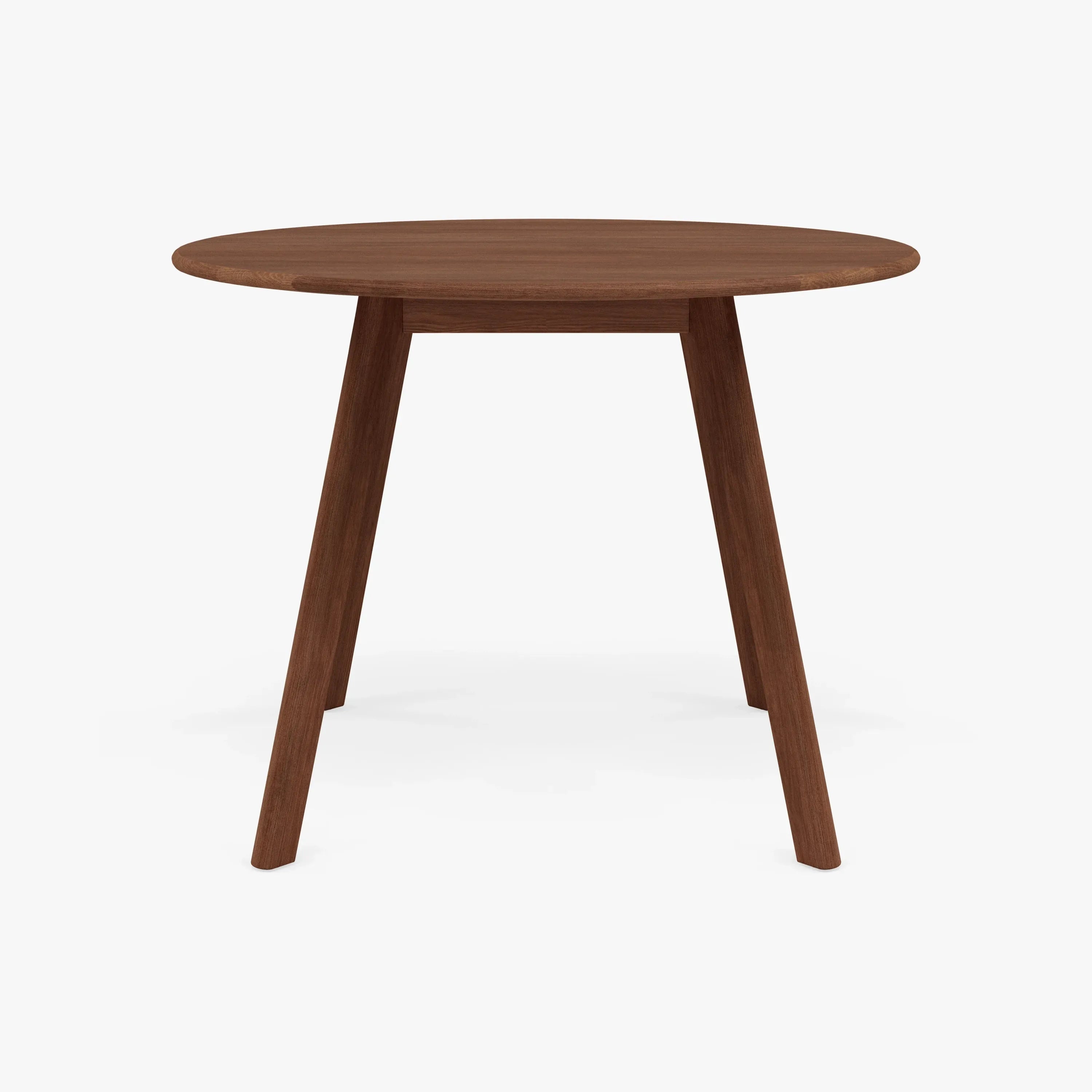 Magnus Dining Table Round 100cm Diameter Solid American Walnut