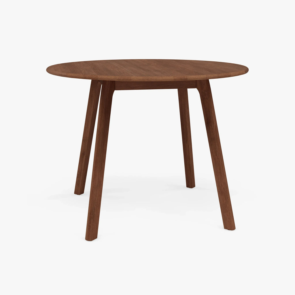 Magnus Dining Table Round 100cm Diameter Solid American Walnut