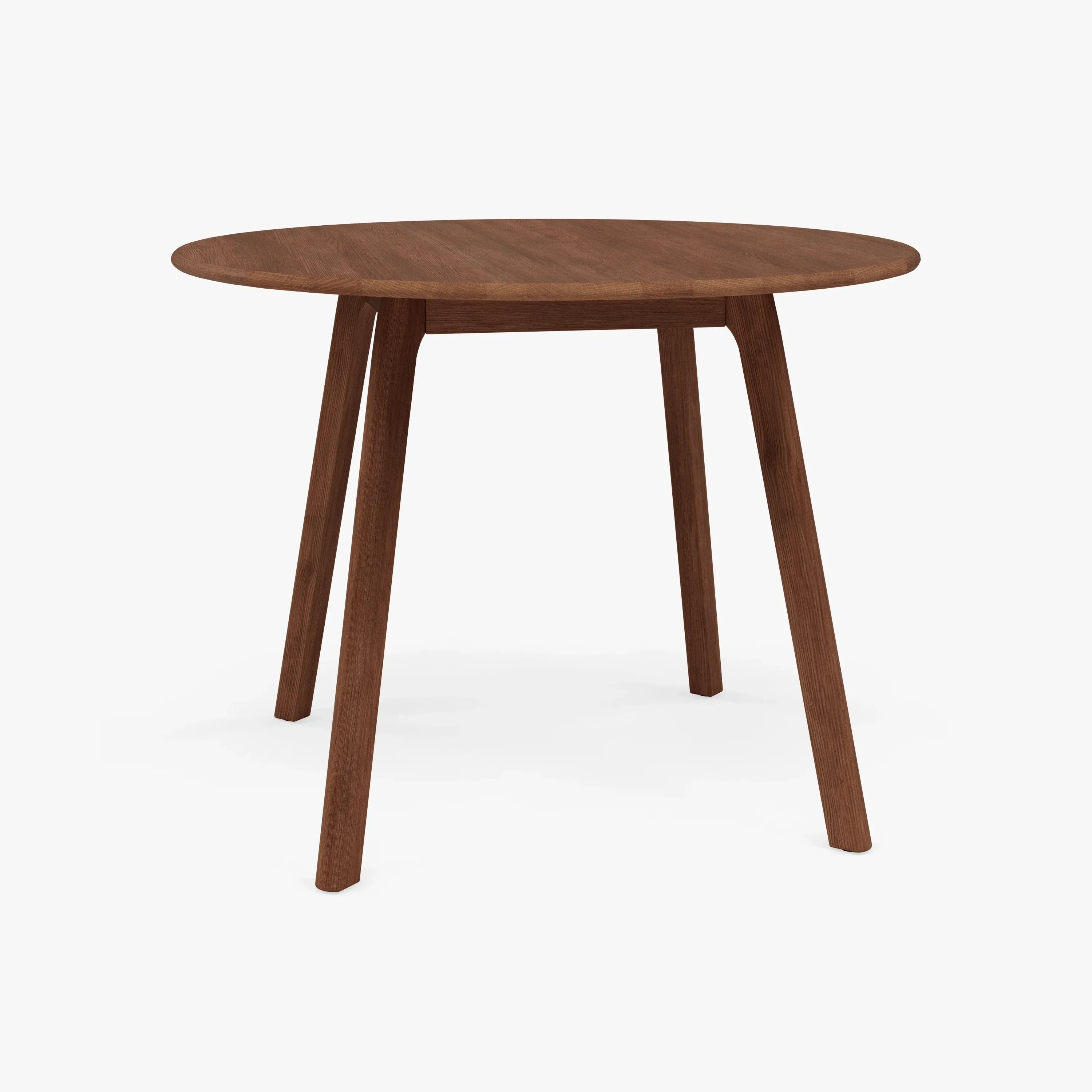Magnus Dining Table Round 100cm Diameter Solid American Walnut