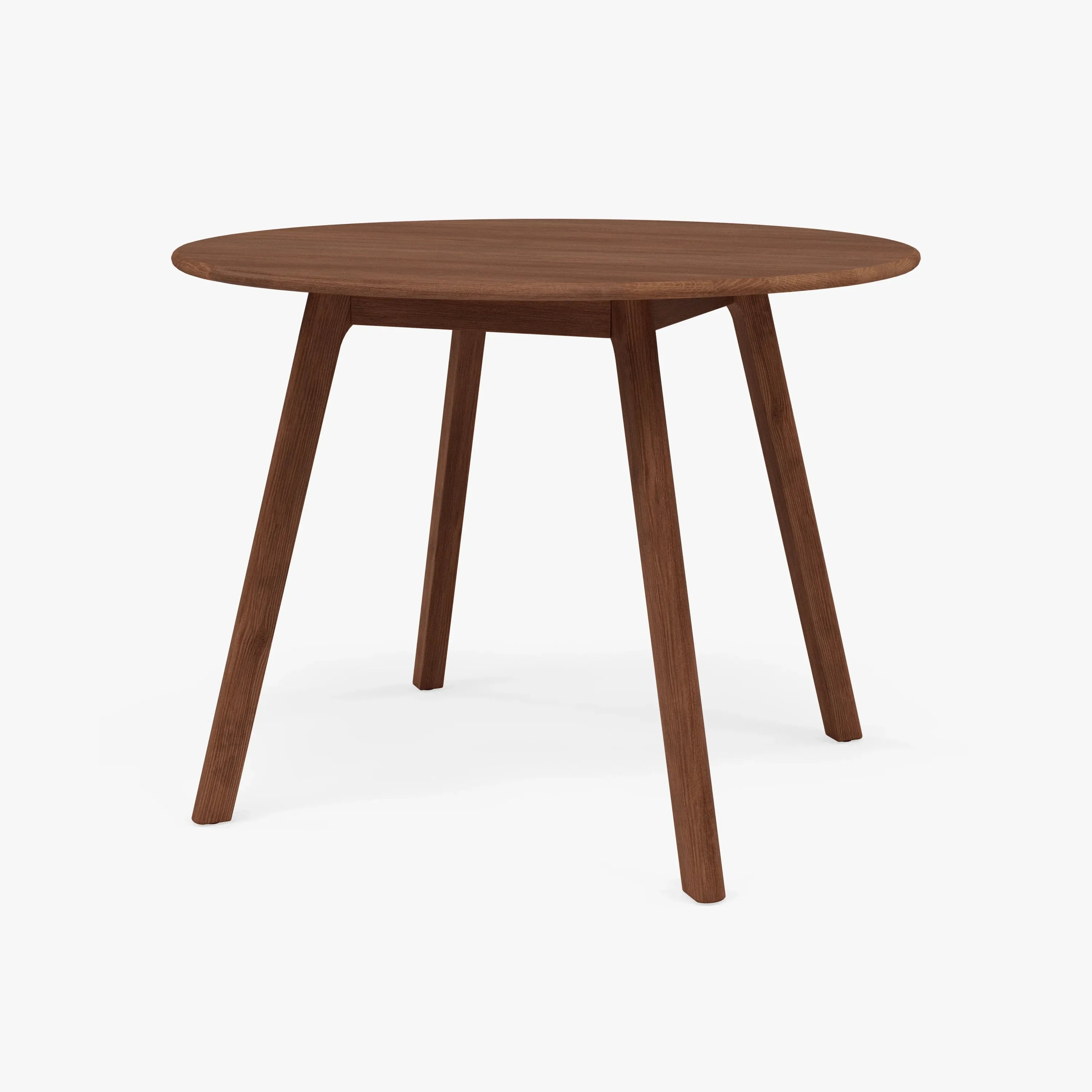 Magnus Dining Table Round 100cm Diameter Solid American Walnut