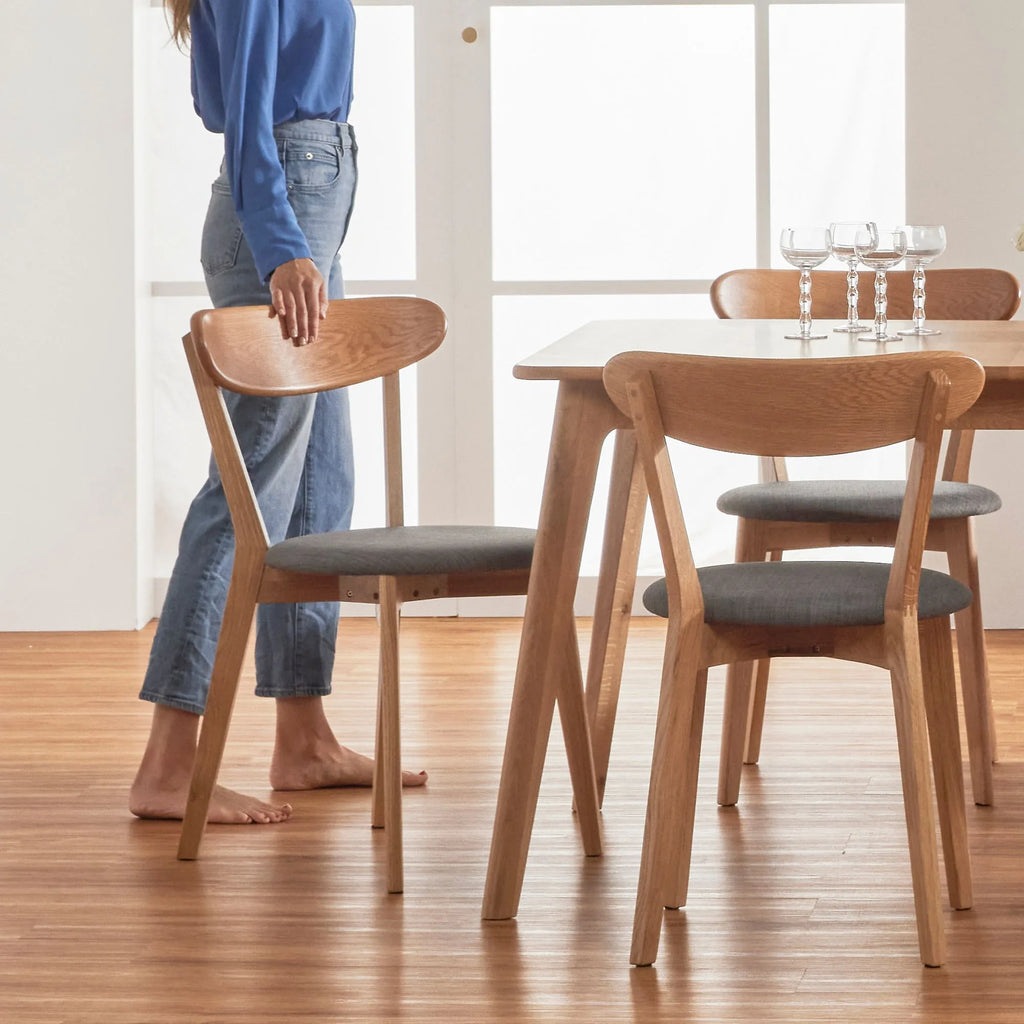 Magnus Dining Table Square 90 x 90cm Solid American Oak