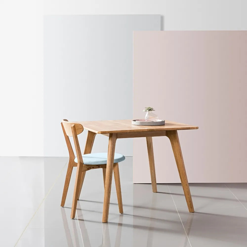 Magnus Dining Table Square 90 x 90cm Solid American Oak