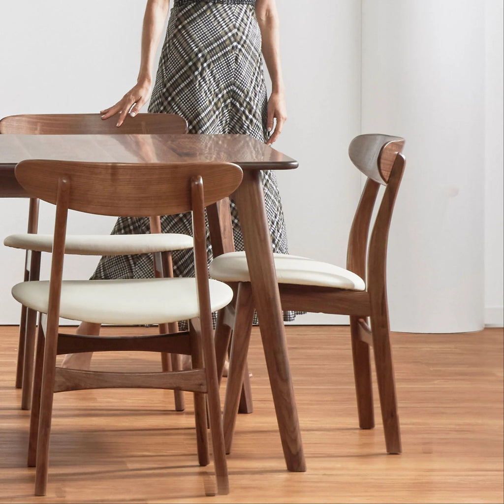 Magnus Dining Table Square 90 x 90cm Solid American Walnut