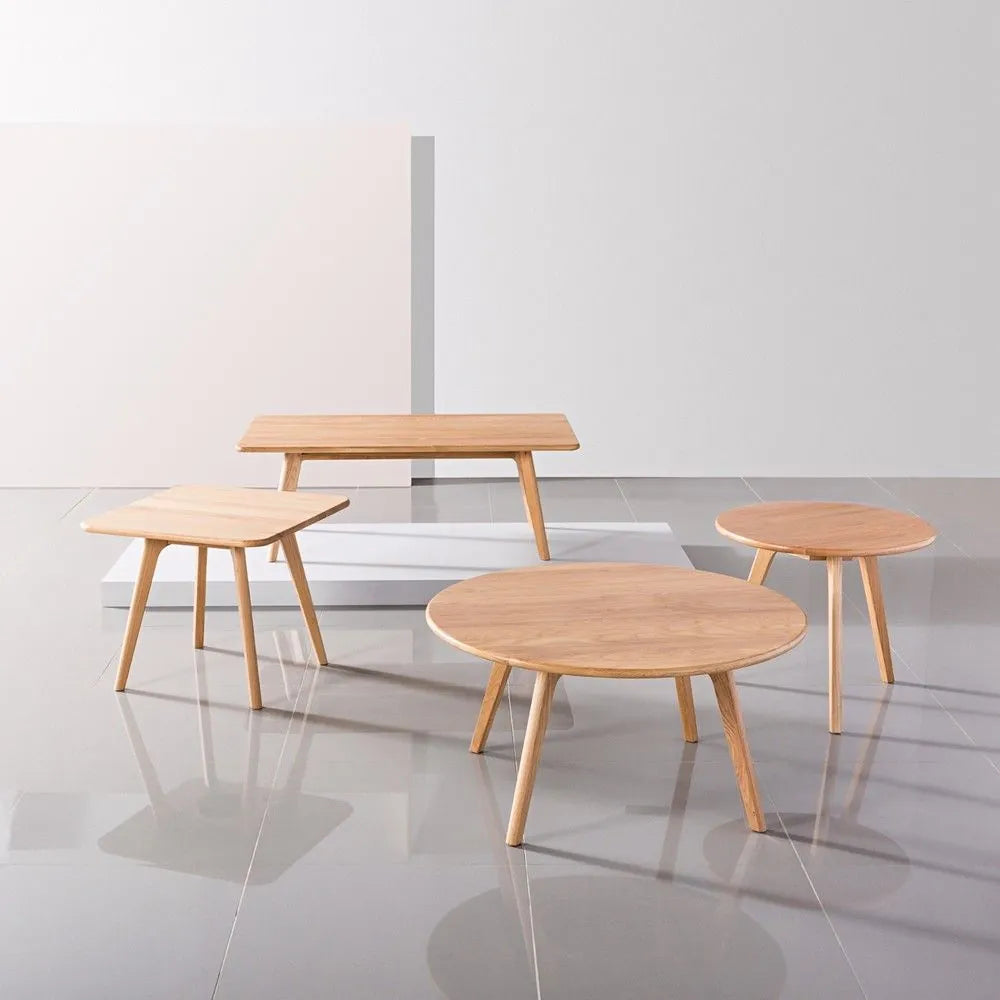 Magnus Side Table Square 60 x 60cm Solid American Oak