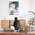 Magnus Sideboard 180 x 45cm Solid American Oak