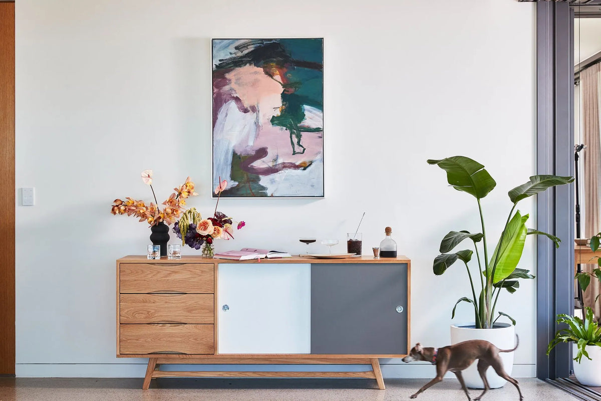 Magnus Sideboard 180 x 45cm Solid American Oak