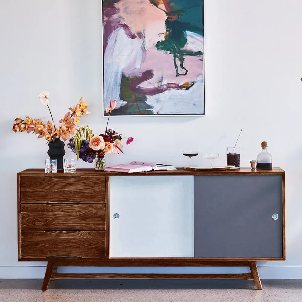 Magnus Sideboard 180 x 45cm Solid American Walnut
