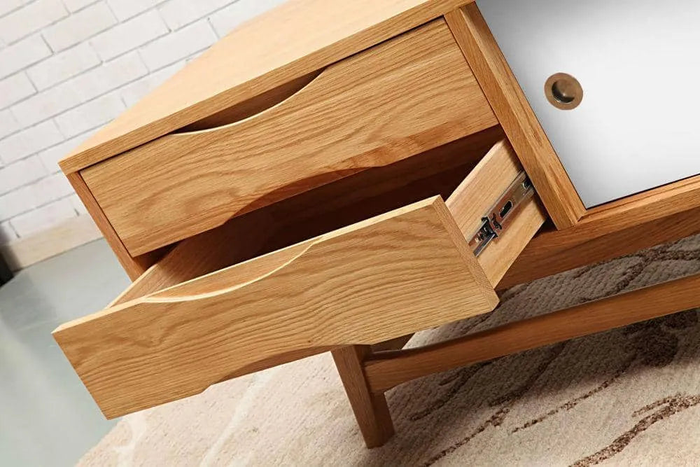 Magnus TV and Media Console 180 x 45cm Solid American Oak