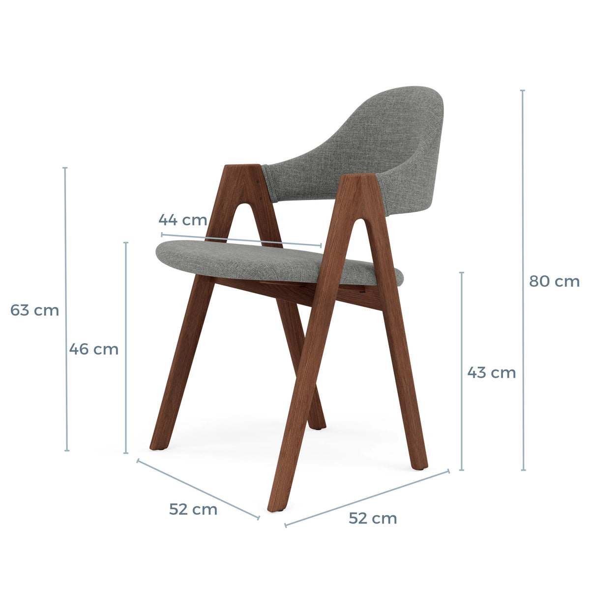 iconbydesign-nestor-dining-chair-walnut-pewter-grey-fabric--DF4CB1--measurements-cm.webp