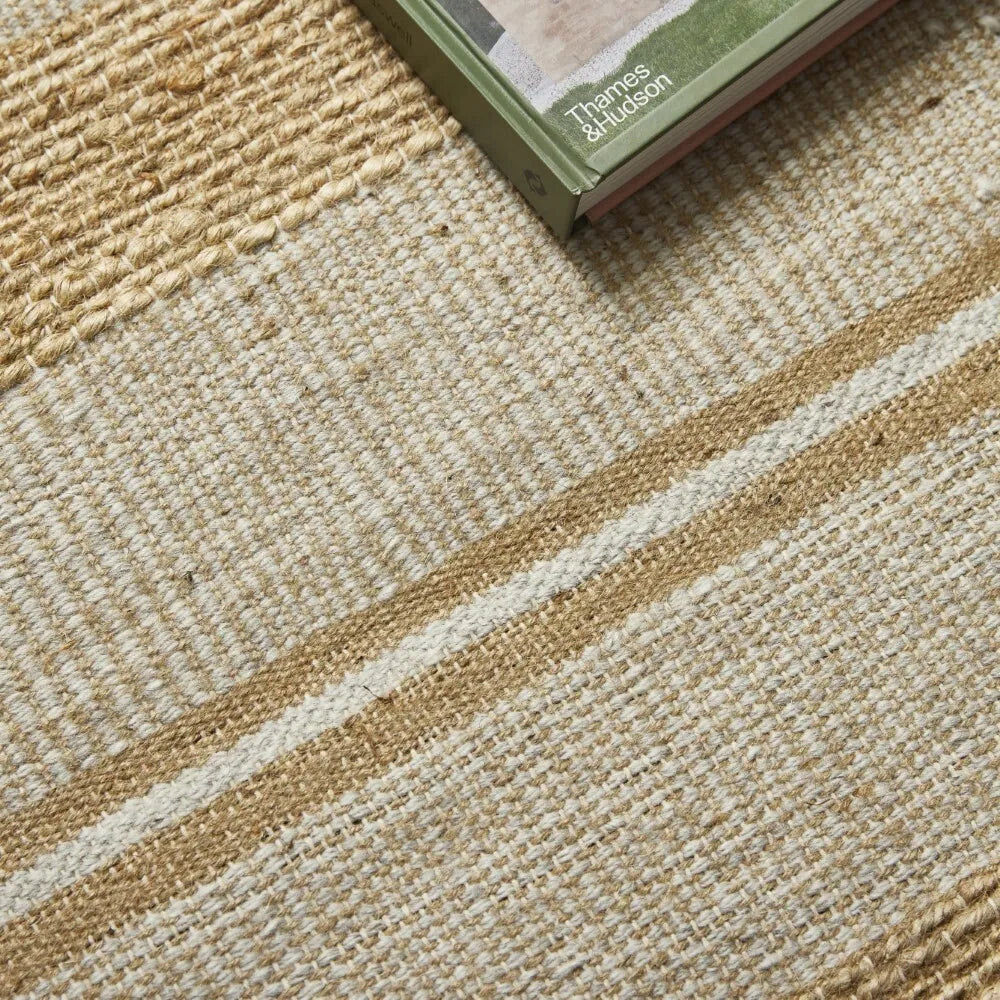 Nils Jute & NZ Wool Rug