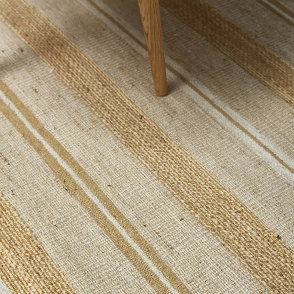 Nils Jute & NZ Wool Rug