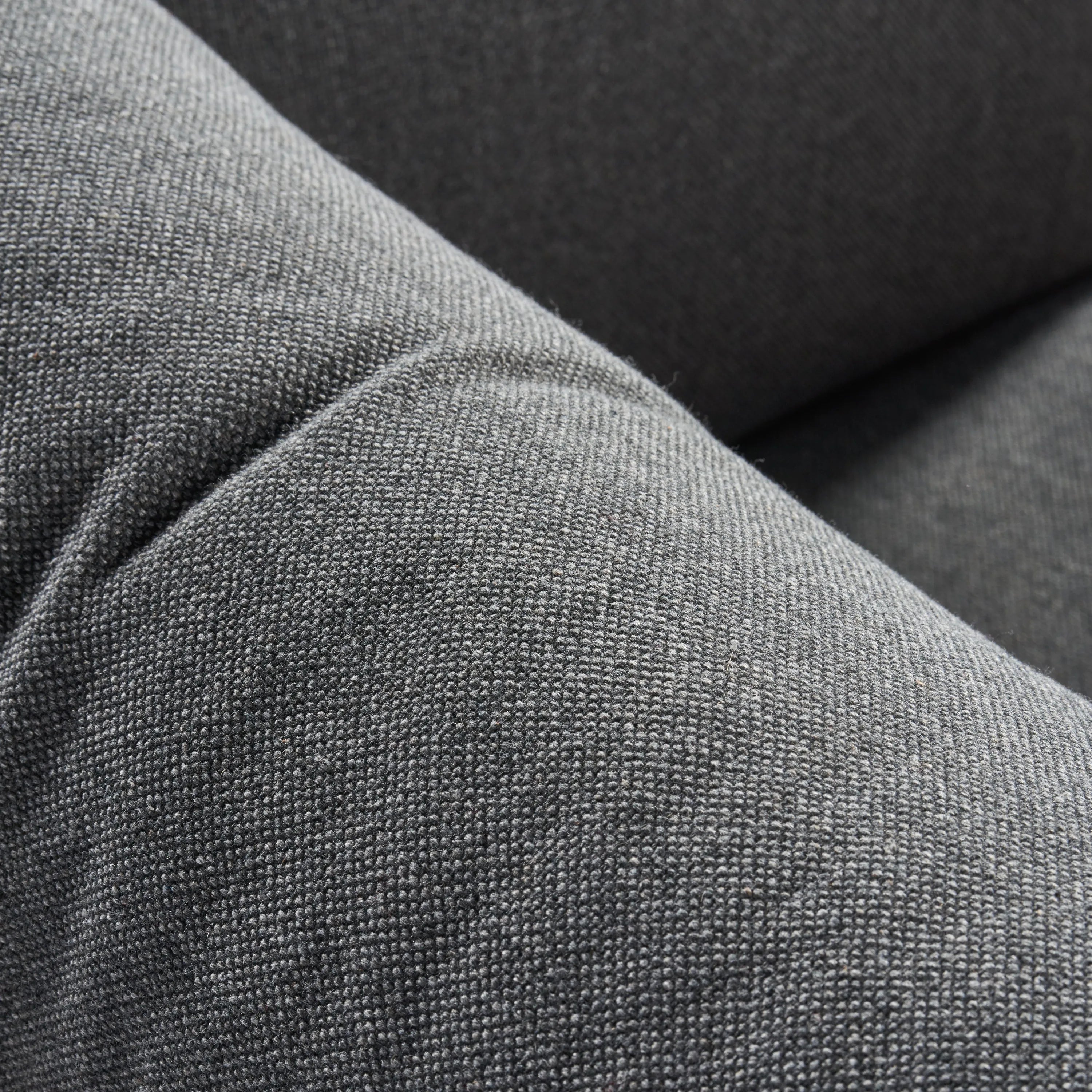 Olivia Armchair Granite Grey Fabric Solid American Oak