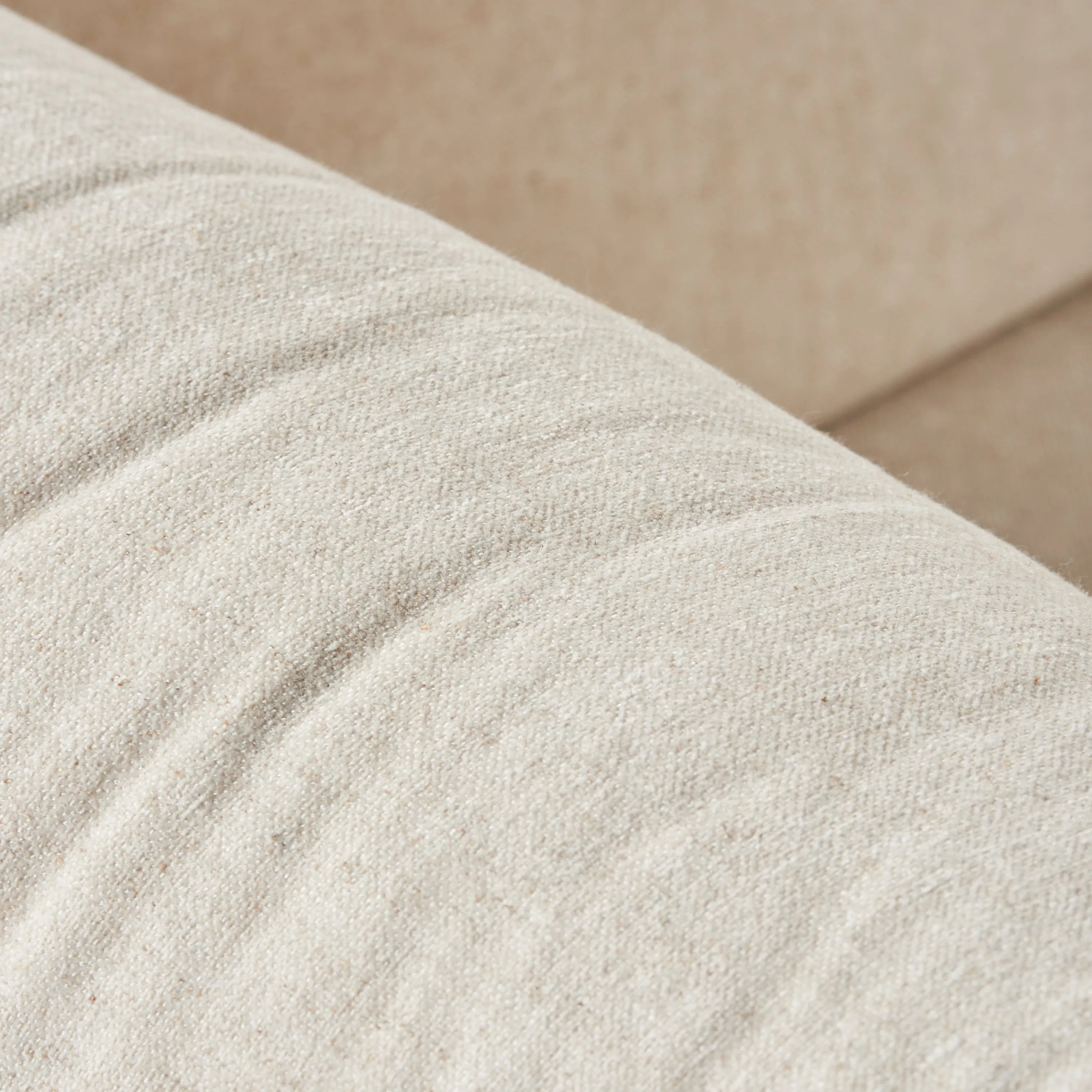 Olivia Armchair Sand Beige Velvet Solid American Oak