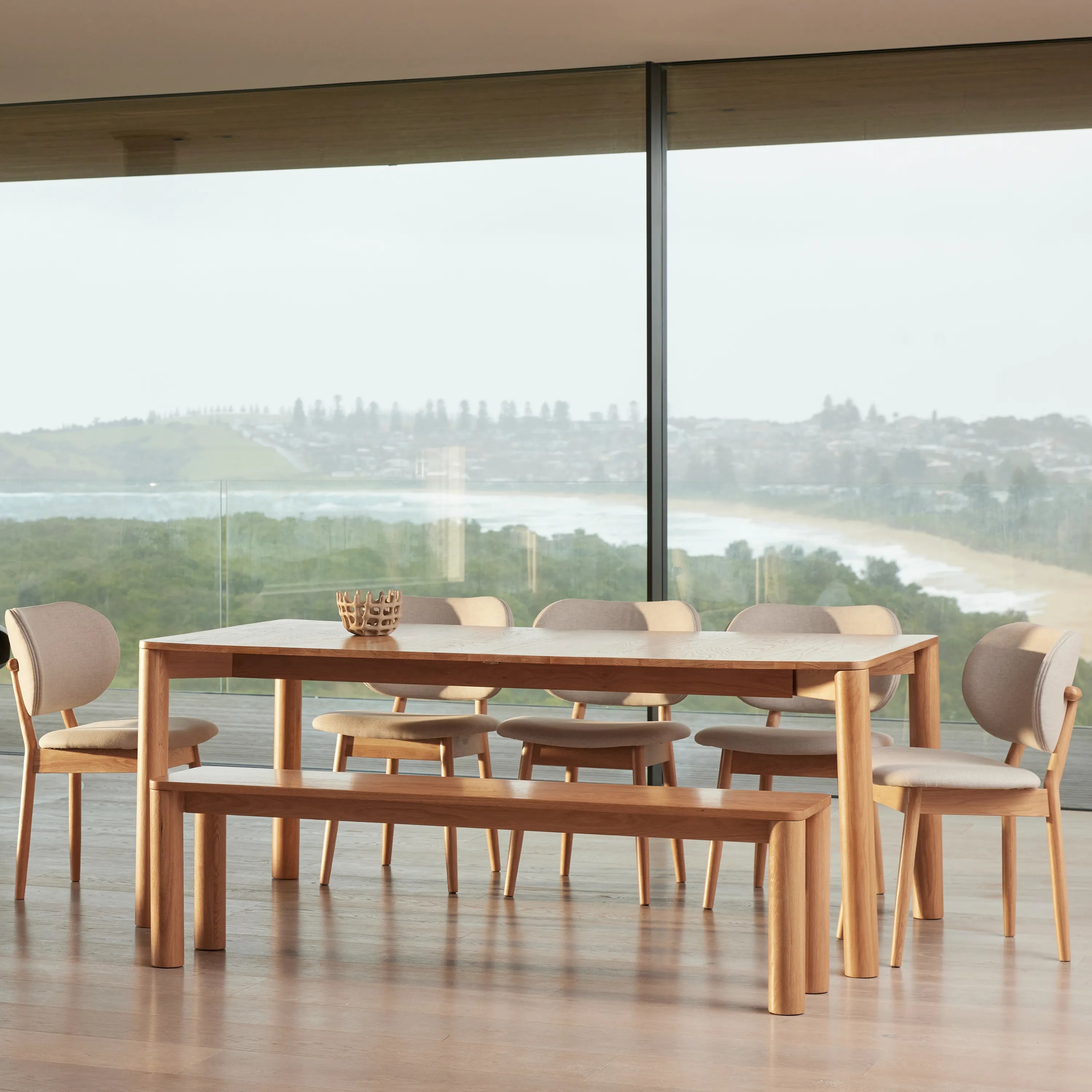 Olivia Bench 160 x 35cm Solid American Oak