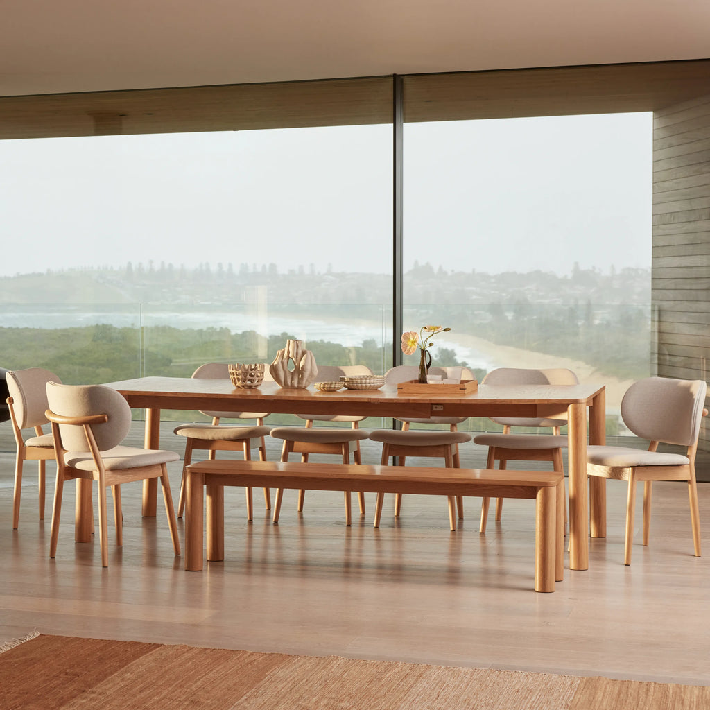 Olivia Bench 160 x 35cm Solid American Oak