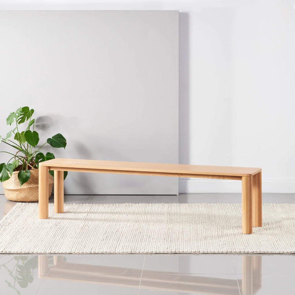 Olivia Bench 180 x 35cm Solid American Oak