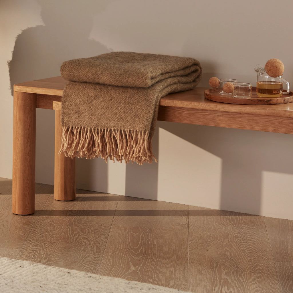 Olivia Bench Solid American Oak
