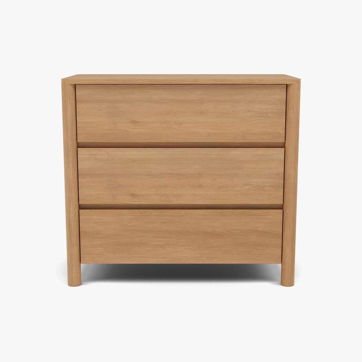 Olivia Chest 3 Drawers 100 x 50cm Solid American Oak