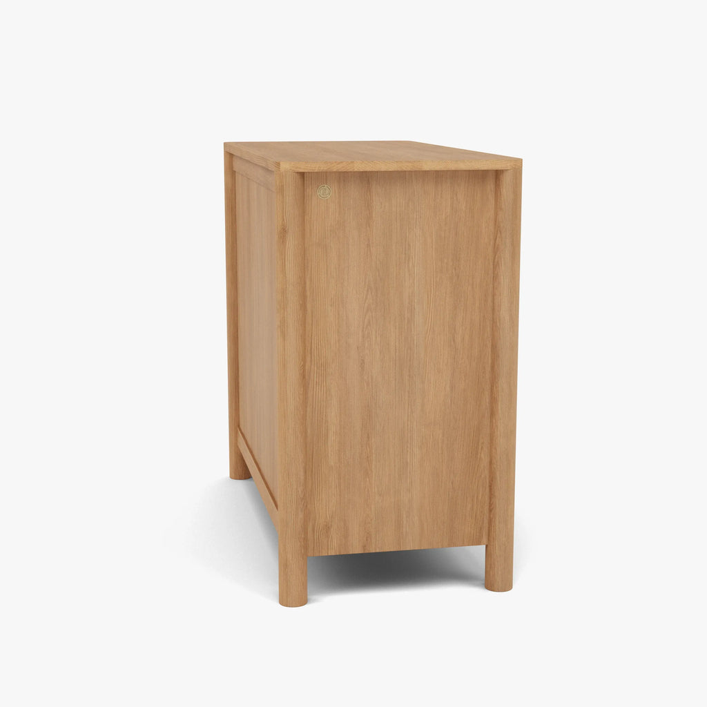 Olivia Chest 3 Drawers 100 x 50cm Solid American Oak