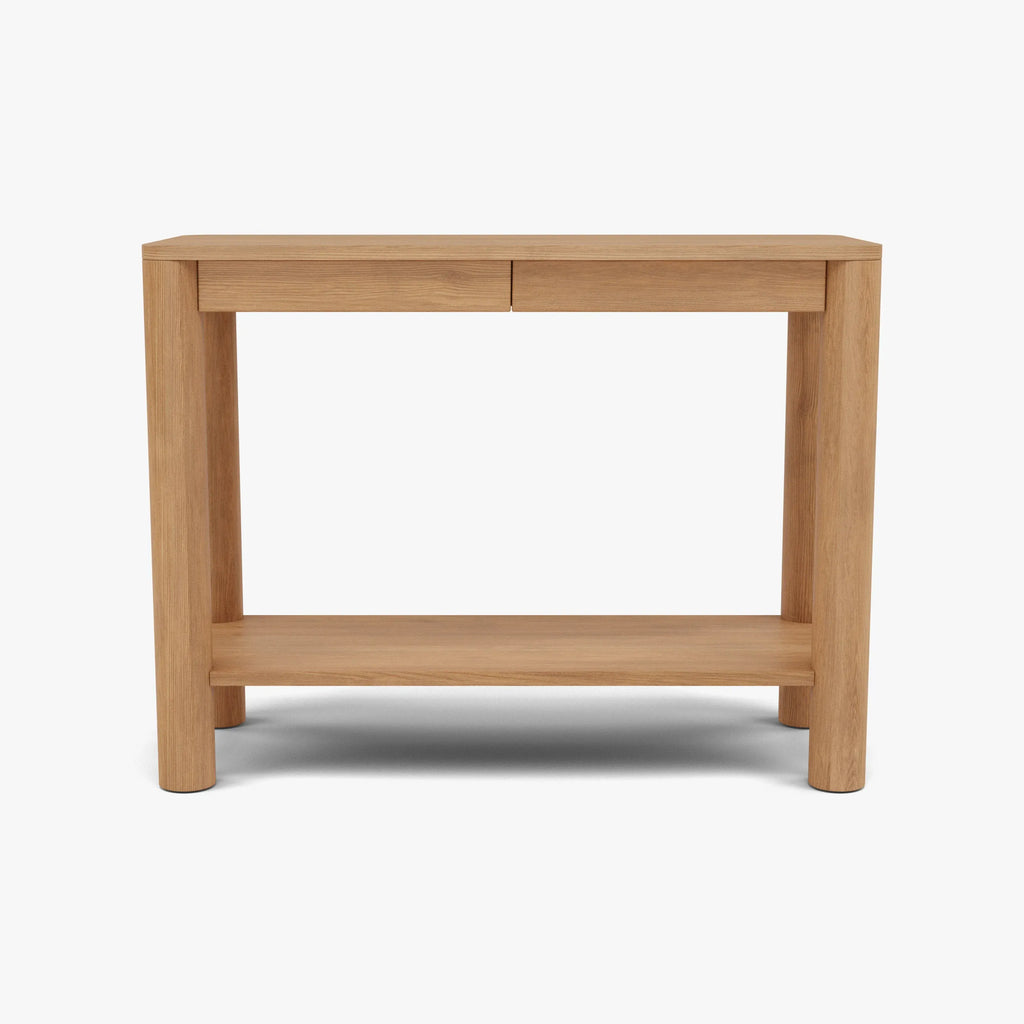 Olivia Console Table 100 x 40cm Solid American Oak