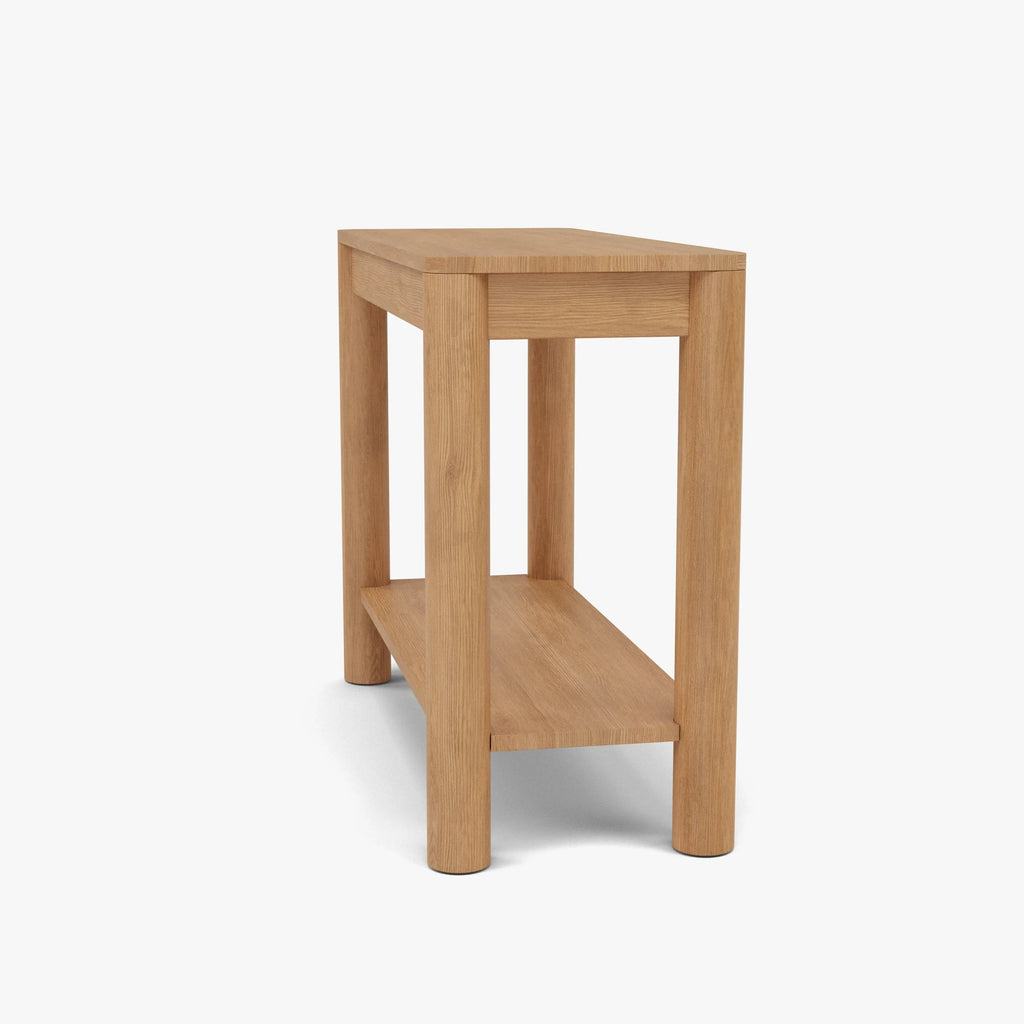 Olivia Console Table 100 x 40cm Solid American Oak