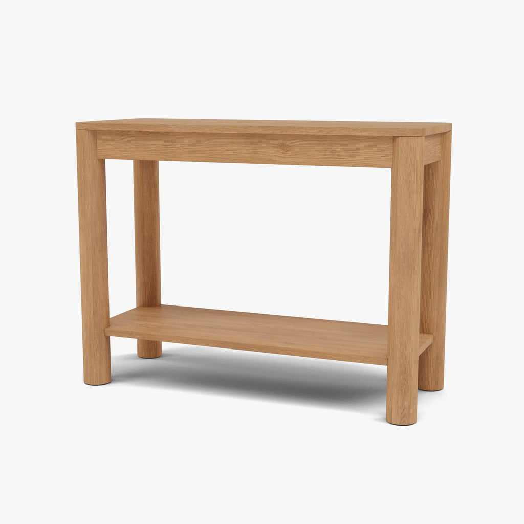 Olivia Console Table 100 x 40cm Solid American Oak