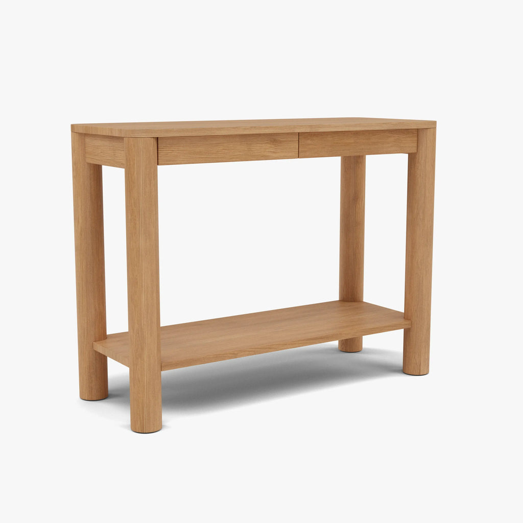 Olivia Console Table 100 x 40cm Solid American Oak