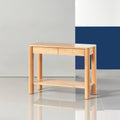 Olivia Console Table 100 x 40cm Solid American Oak
