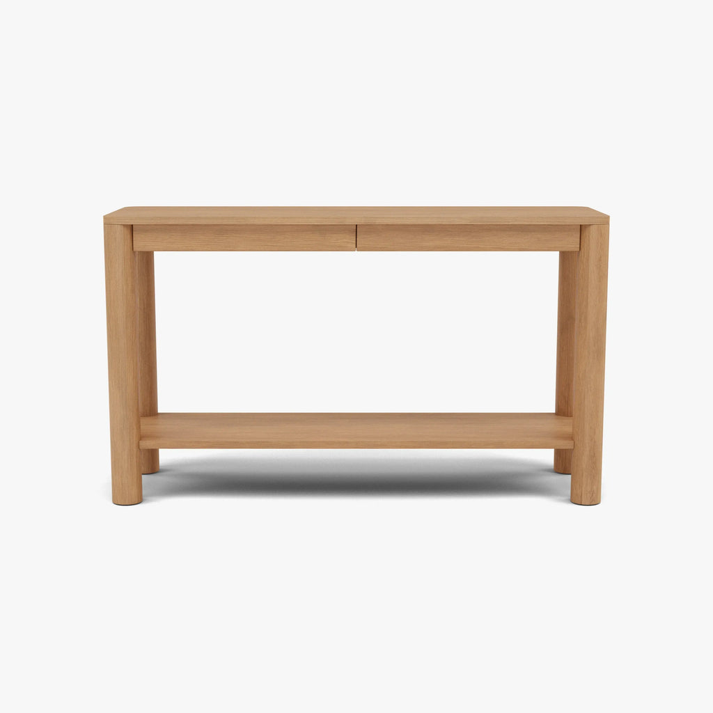 Olivia Console Table 130 x 40cm Solid American Oak