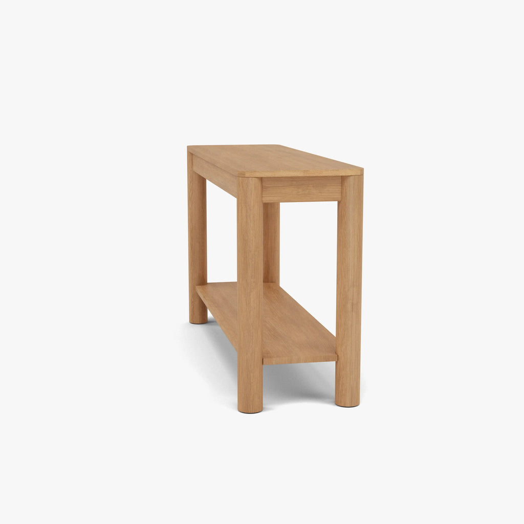 Olivia Console Table 130 x 40cm Solid American Oak
