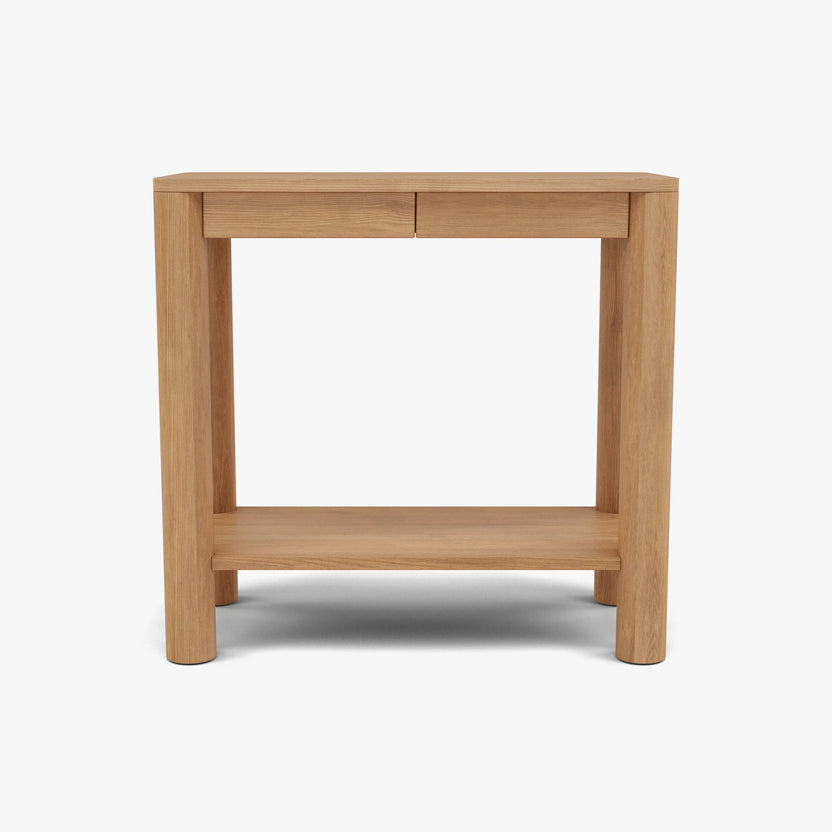 Olivia Console Table 80 x 40cm Solid American Oak
