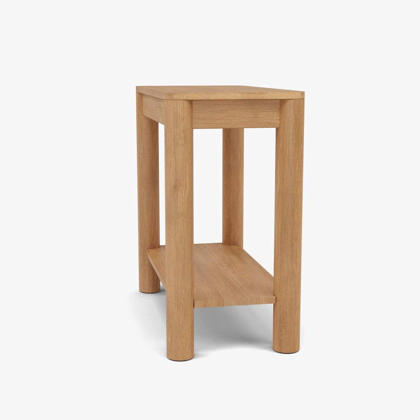Olivia Console Table 80 x 40cm Solid American Oak