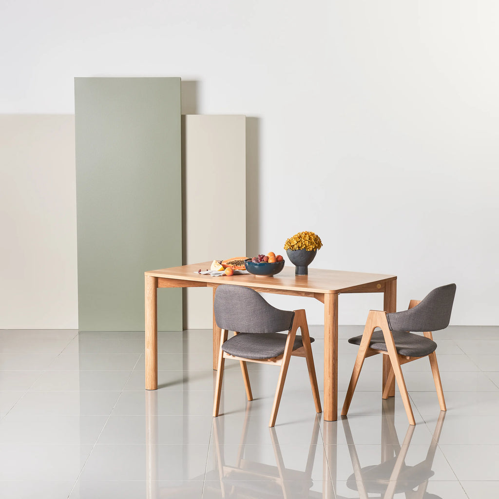 Olivia Dining Table 140 x 80cm Solid American Oak