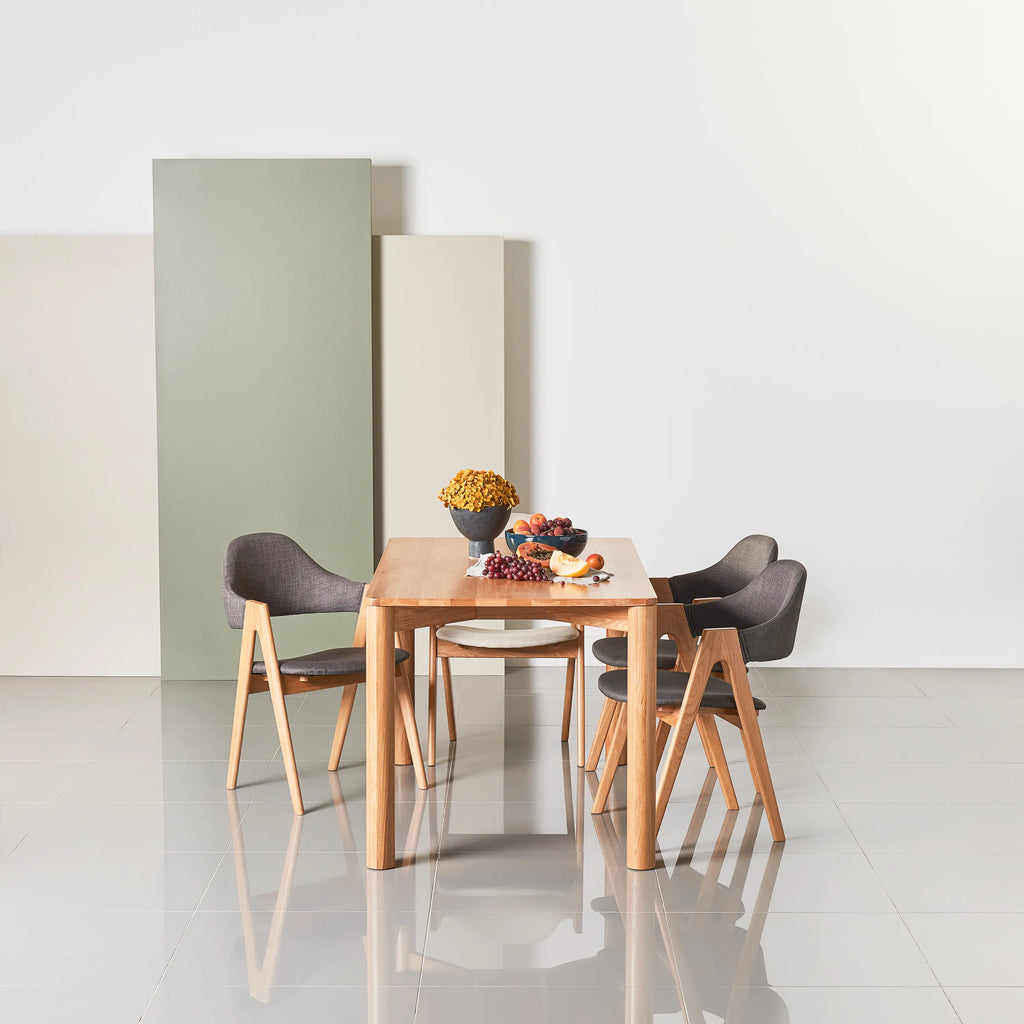 Olivia Dining Table 140 x 80cm Solid American Oak