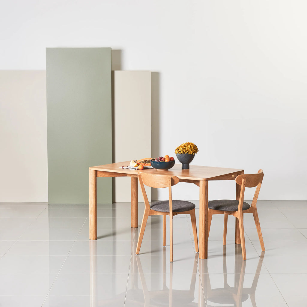 Olivia Dining Table 140 x 80cm Solid American Oak