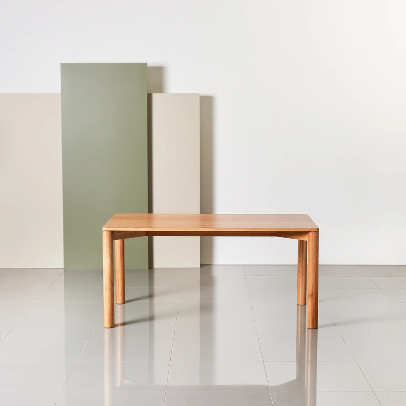 Olivia Dining Table 160 x 90cm Solid American Oak
