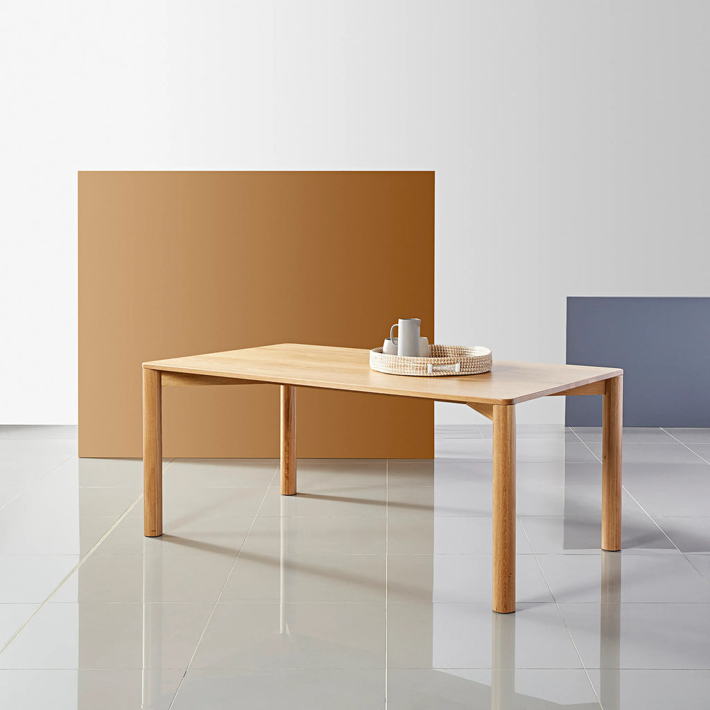 Olivia Dining Table 180 x 100cm Solid American Oak