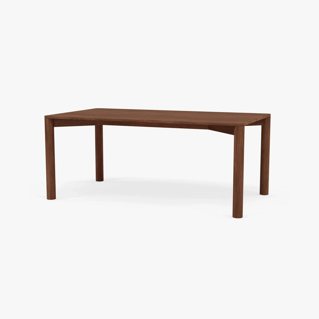 Olivia Dining Table 180 x 100cm Solid American Walnut