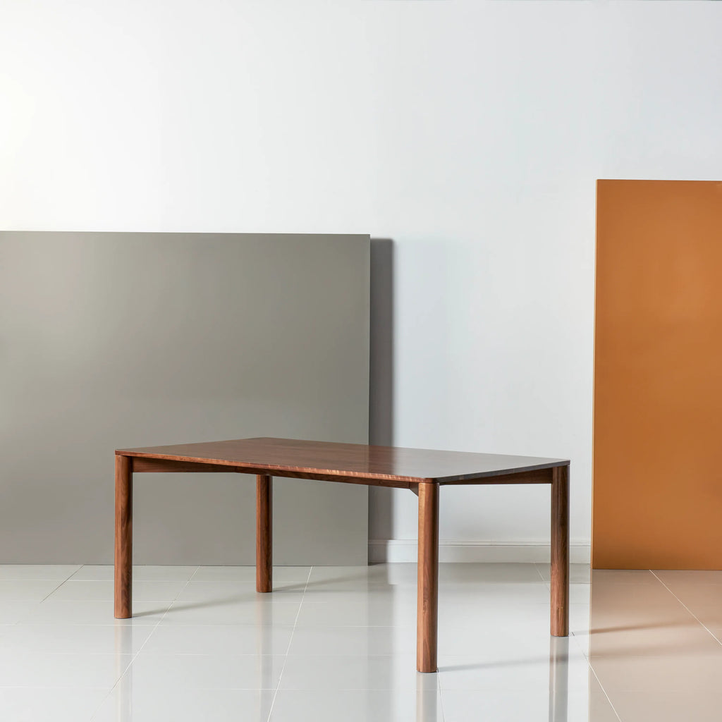 Olivia Dining Table 180 x 100cm Solid American Walnut