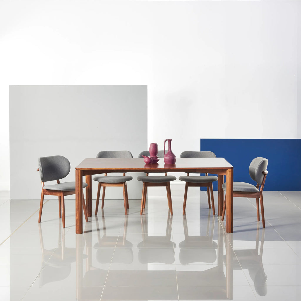 Olivia Dining Table 180 x 100cm Solid American Walnut