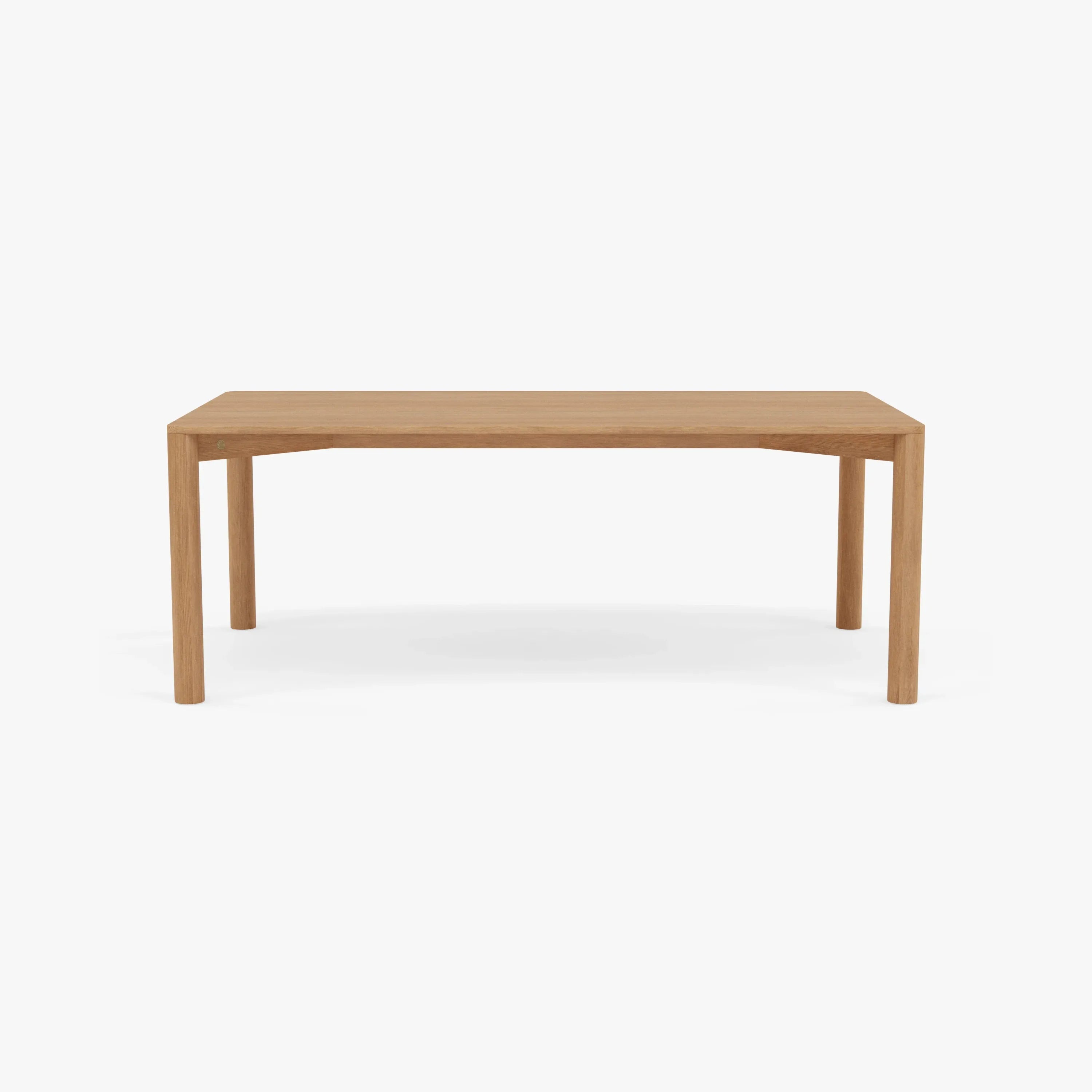 Olivia Dining Table 200 x 110cm Solid American Oak