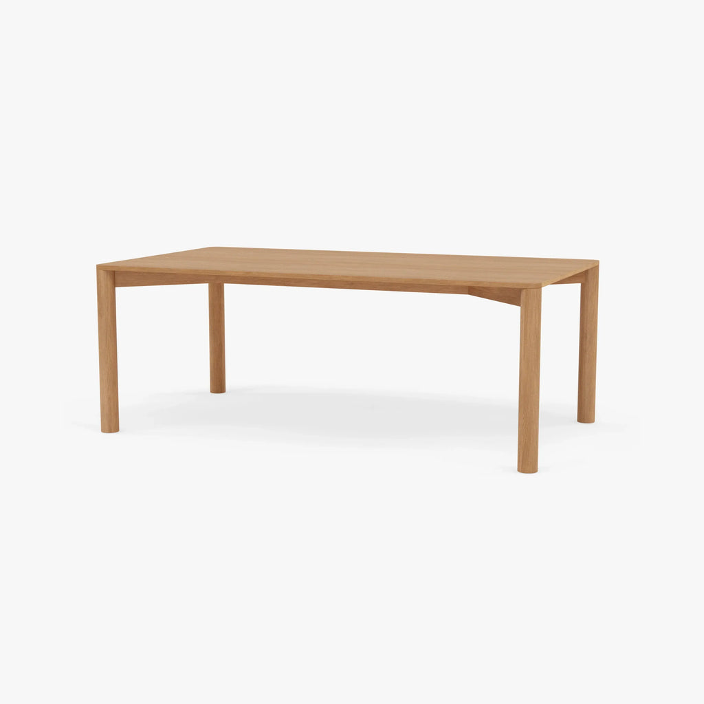 Olivia Dining Table 200 x 110cm Solid American Oak