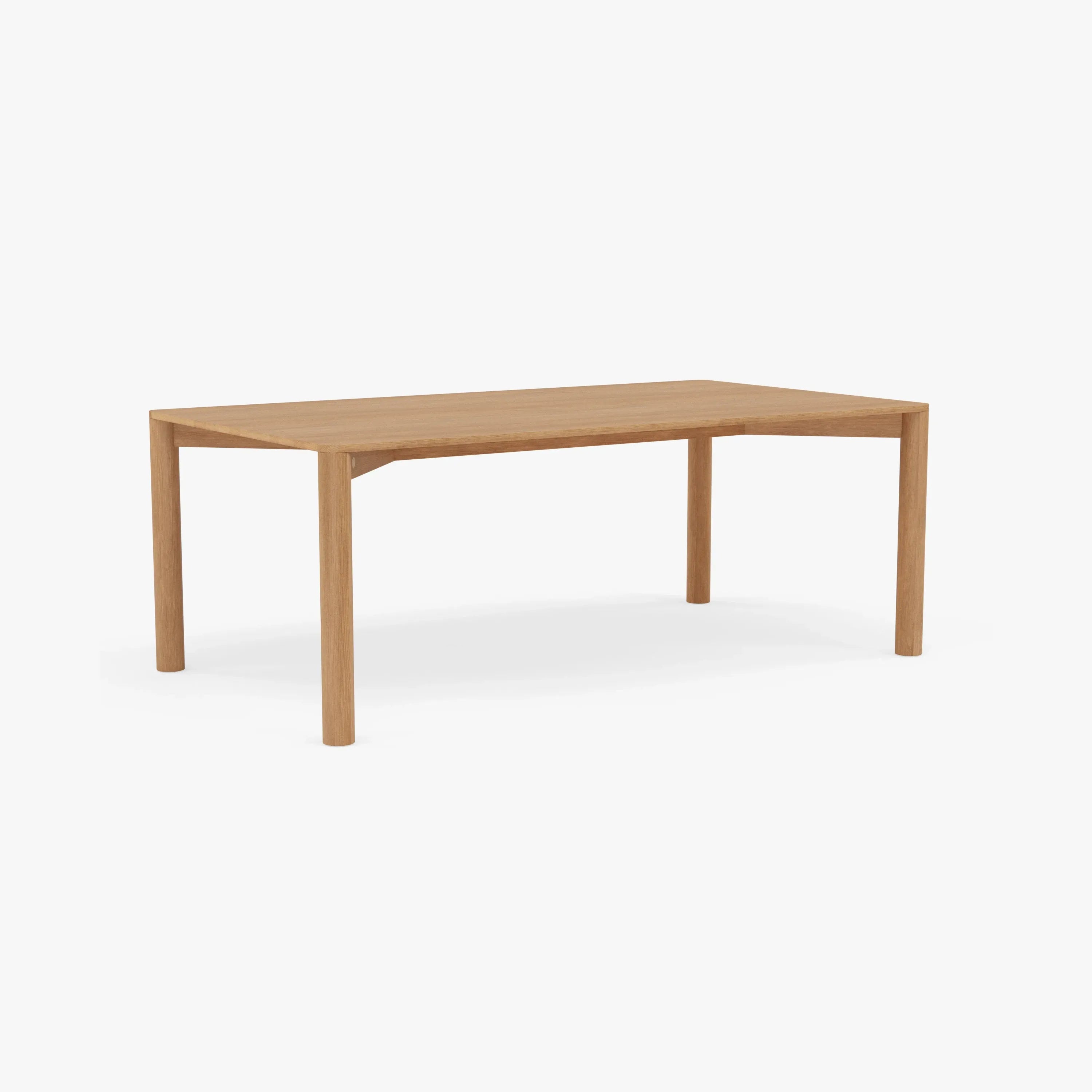 Olivia Dining Table 200 x 110cm Solid American Oak