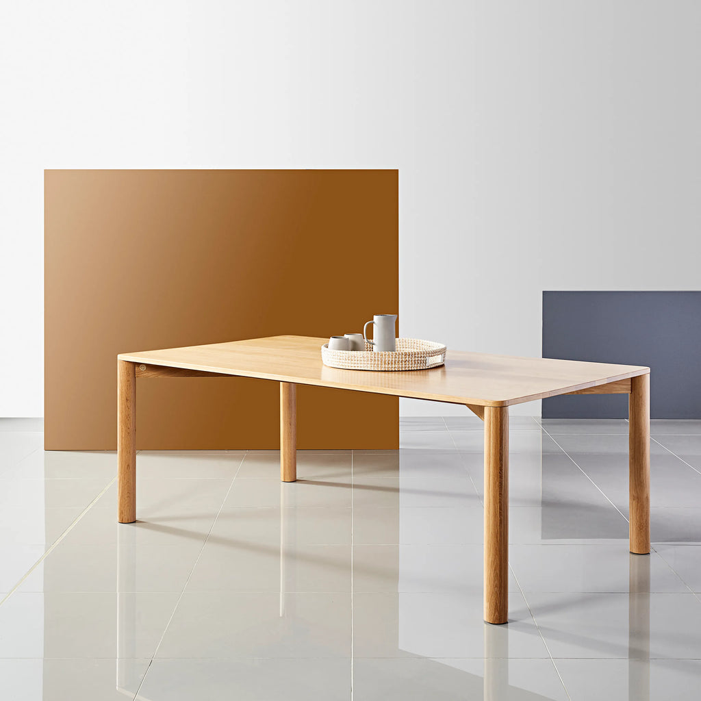 Olivia Dining Table 200 x 110cm Solid American Oak