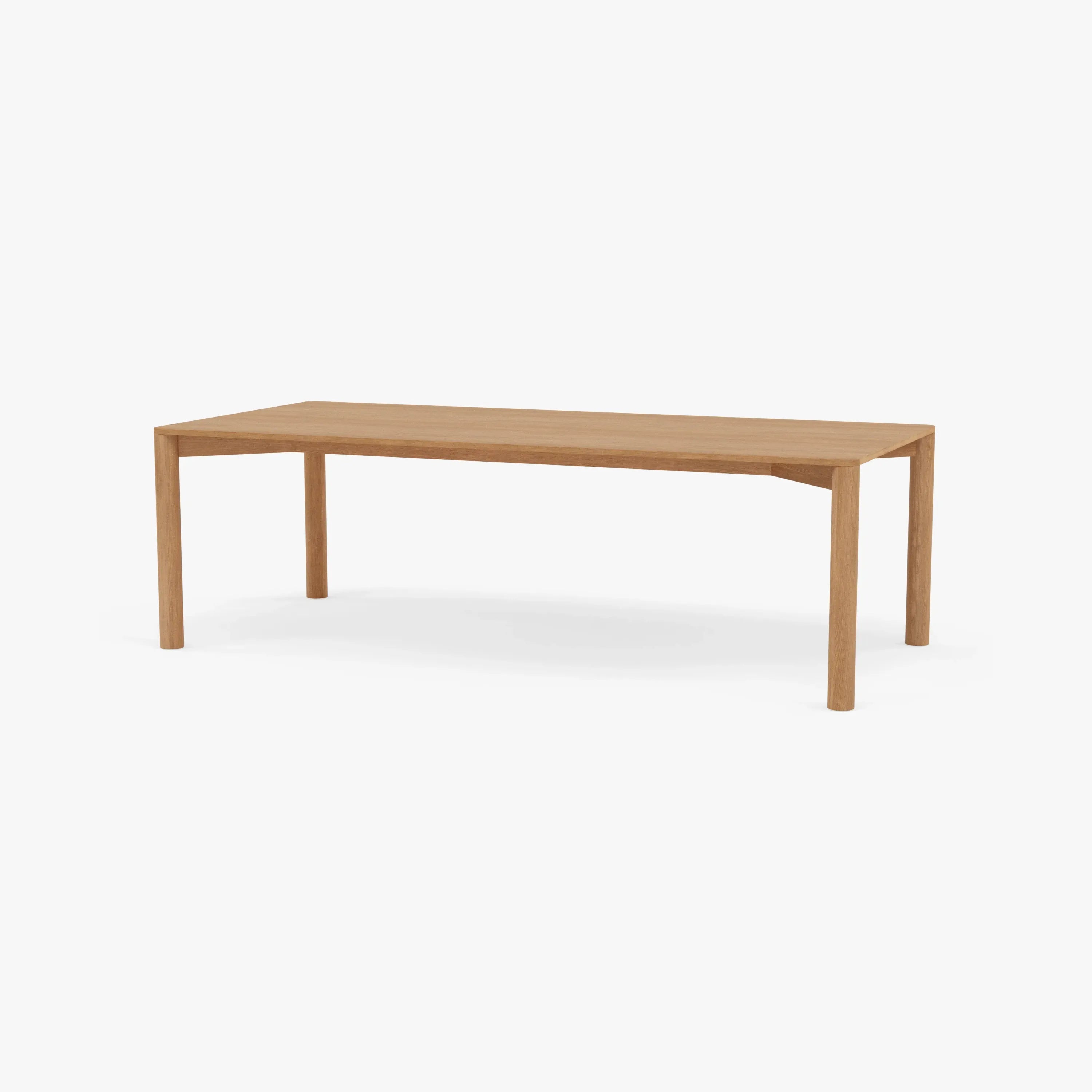 Olivia Dining Table 240 x 110cm Solid American Oak