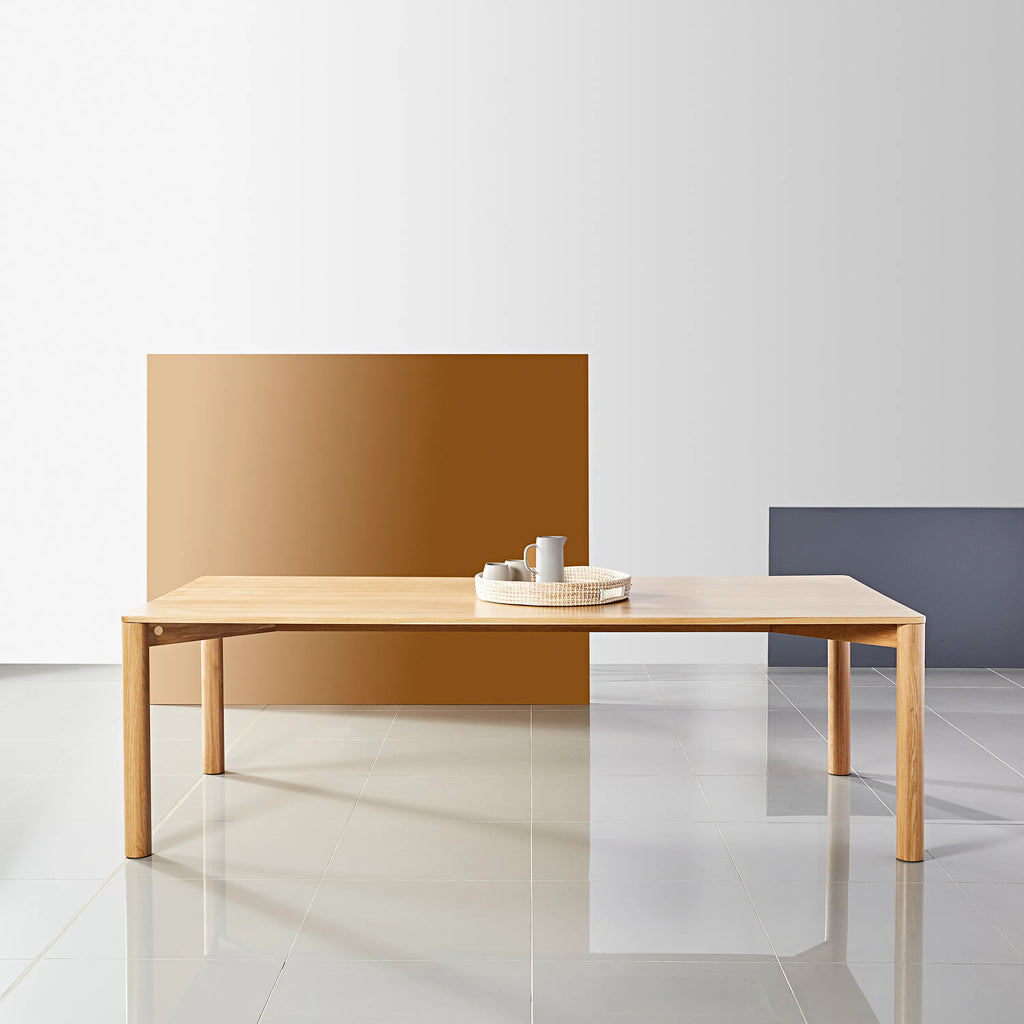 Olivia Dining Table 240 x 110cm Solid American Oak